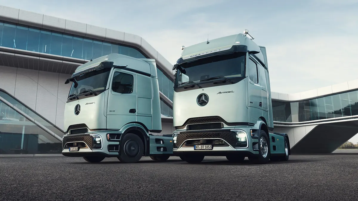 Logistics truck